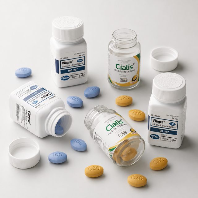Prescription pill bottles